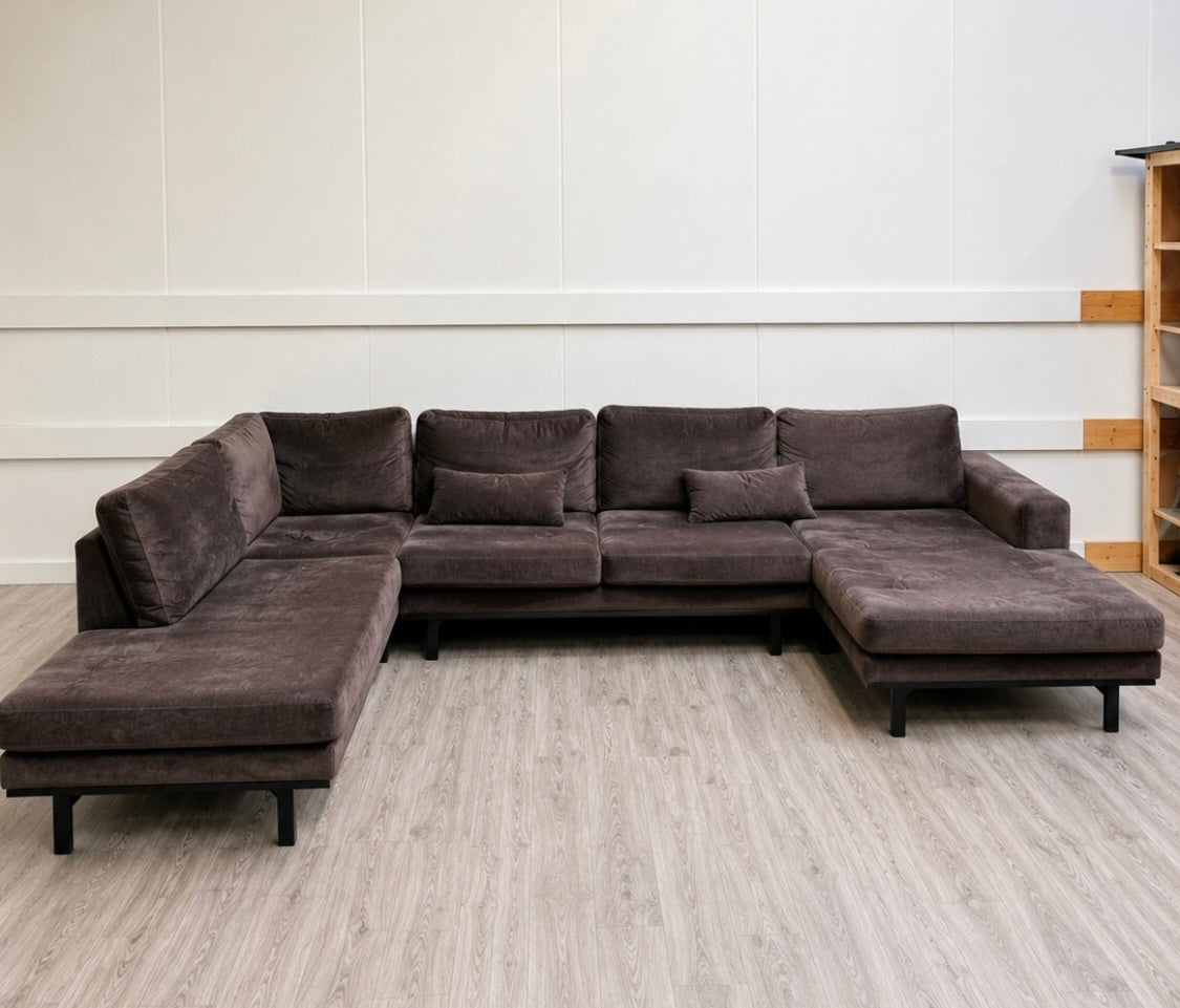Copenhagen sammet soffa